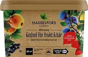 Hasselfors Garden Gödsel för Frukt & Bär 3L