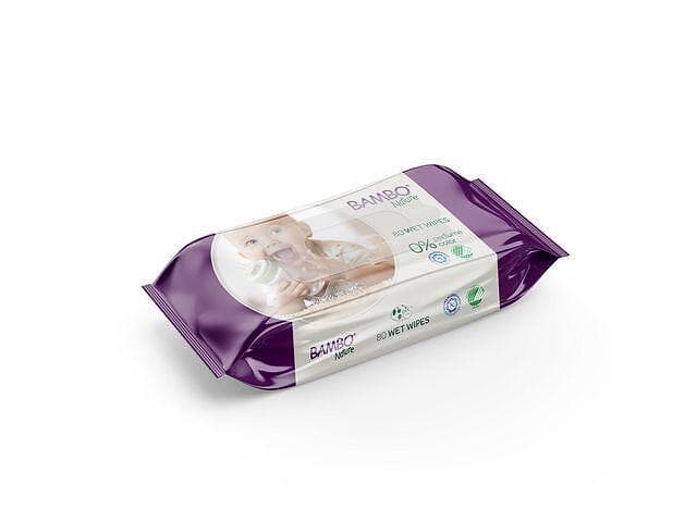 Bambo Nature Wet Wipes 80st