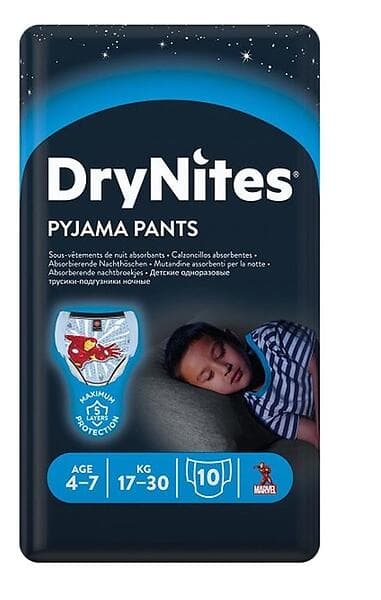 DryNites Pyjama Pants Boy 4-7 (10-pack)