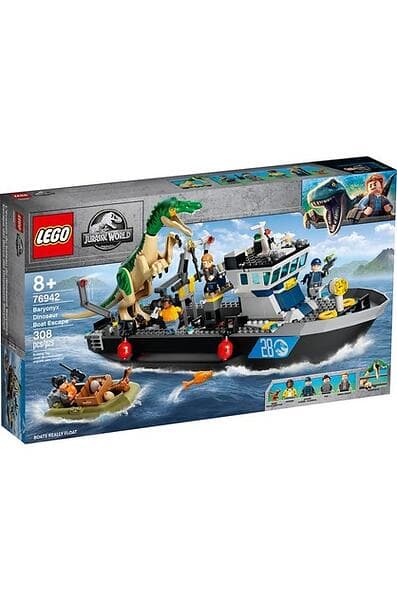 LEGO Jurassic World 76942 Båtflykt med Baryonyx