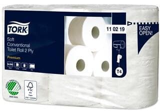 TORK Soft Conventional Premium T4 2-Ply 42-pack