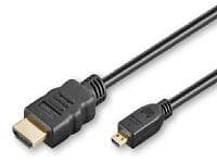MicroConnect 18Gbps HDMI - HDMI Micro High Speed 3m