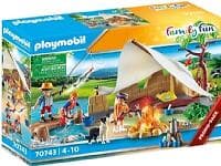 Playmobil Family Fun 70743 Familj På Campingutflykt