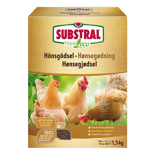 Substral Think Eco Hönsgödsel 1.5kg