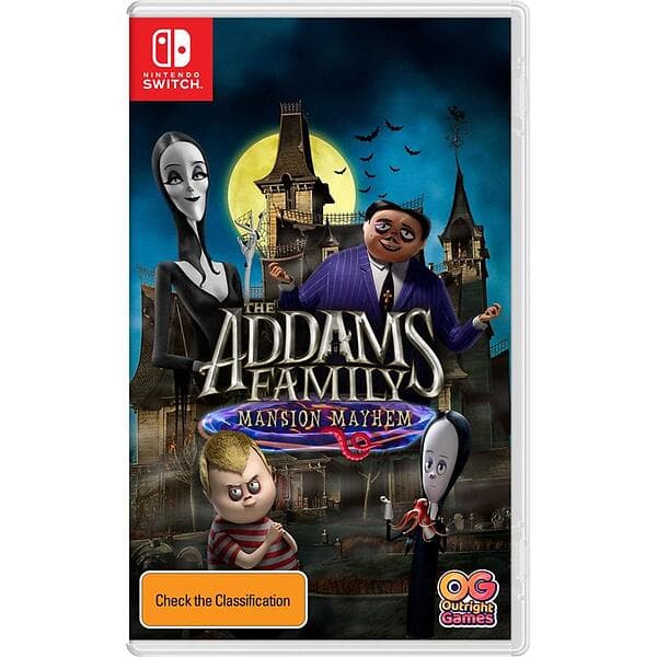 The Addam's Family: Mansion Mayhem (Switch)