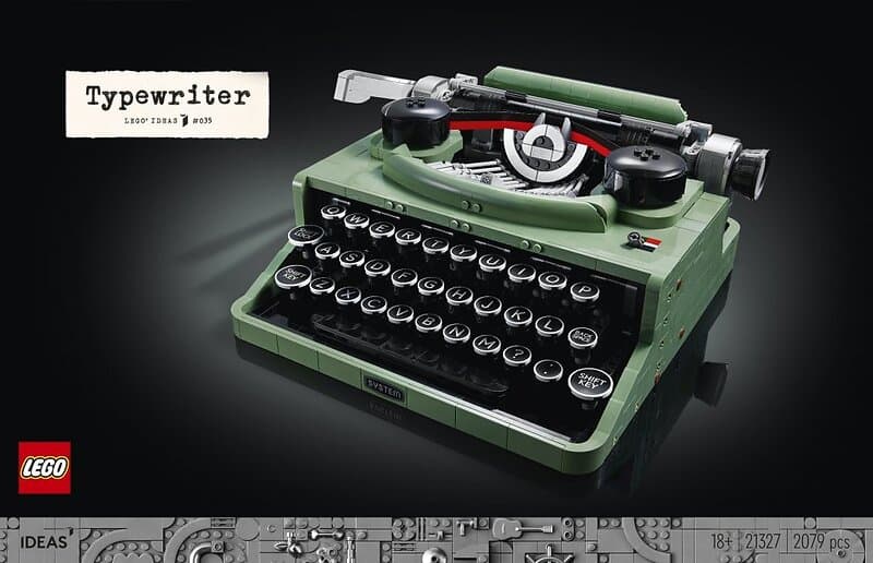 LEGO Ideas 21327 Skrivmaskin