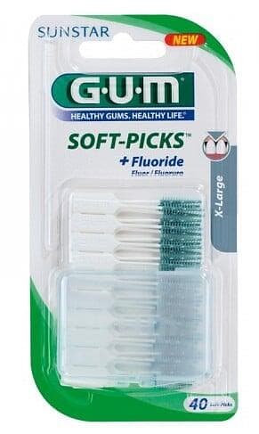 GUM Soft-Picks X-Large 40-pack (Mellanrumsborstar)