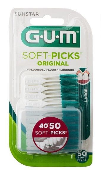 GUM Soft-Picks Original Large 50-pack (Mellanrumsborstar)