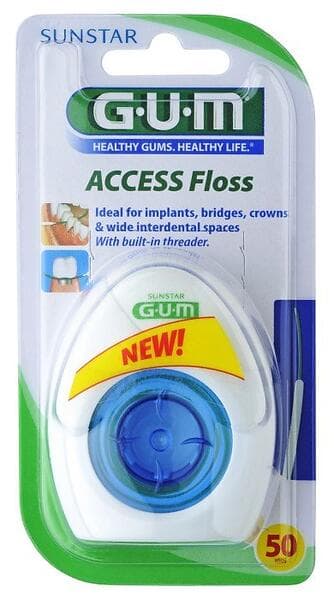 GUM Access Floss 50-pack (Tandtråd)