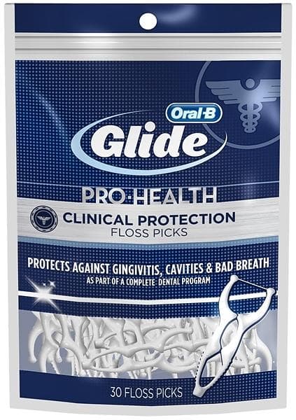 Oral-B Glide Pro-Health Floss Picks 30-pack (Tandtrådsbyglar)