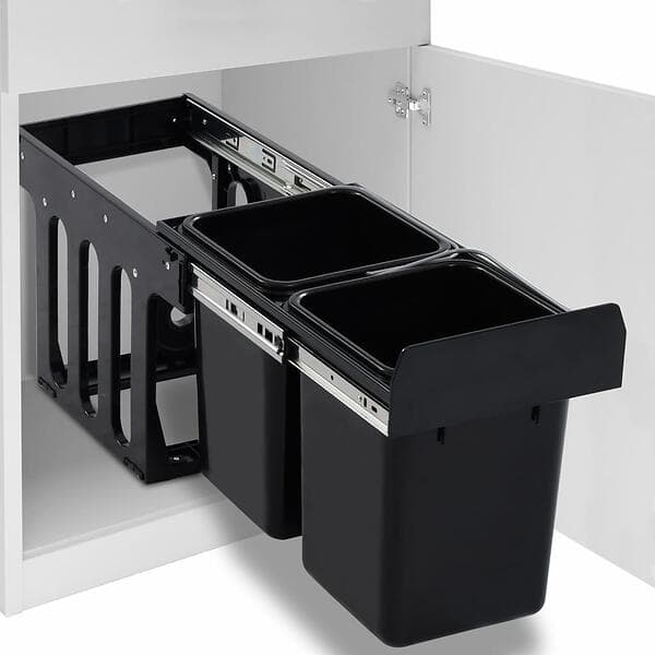 vidaXL Extendable Soft Closure 51177 Bin 20L