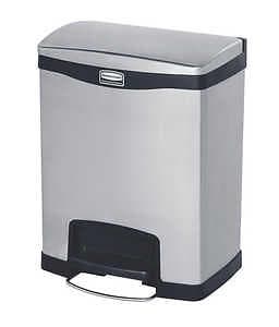 Rubbermaid Slim Jim Metal Bin 30L