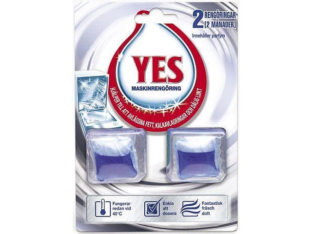Yes Power Clean Maskinsrengöring 2st