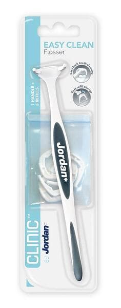 Jordan Clean Clinic Easy Clean Flosser (Tandtrådsbyglar)