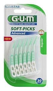 GUM Soft-Picks Advanced Regular 30-pack (Mellanrumsborstar)