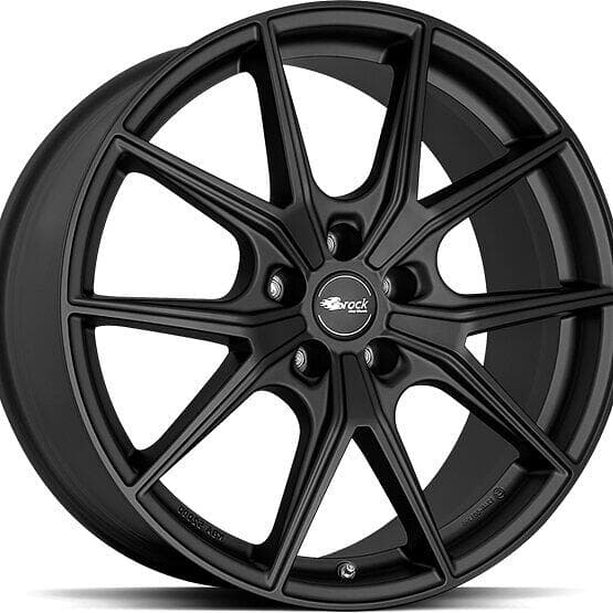 Brock Wheels B40 Satin Black Matt 9.5x20 5/130 ET35 CB84.1