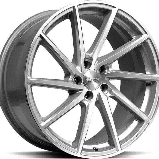 Brock Wheels B37 Crystal Silver Polish 8x18 5/120 ET34 CB72.6