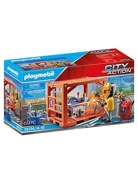 Playmobil City Action 70774 Container Manufacturer