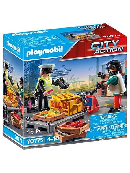Playmobil City Action 70775 Customs Check