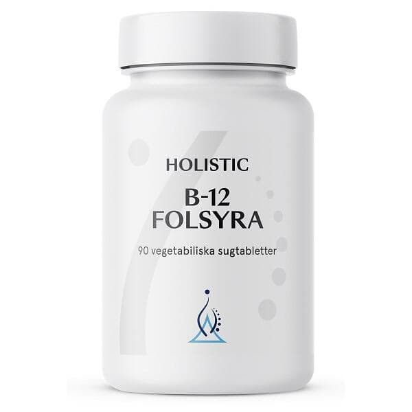 Holistic B-12 Folsyra 90 Tabletter