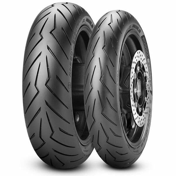 Pirelli Diablo Rosso Scooter 120/70-12 RF 58P TL Framhjul/Bakhjul