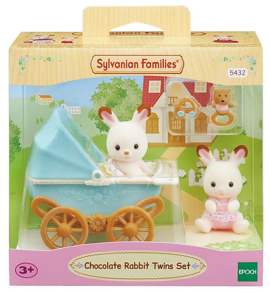 Sylvanian Families Chocolate Rabbit Twins Set (5432)