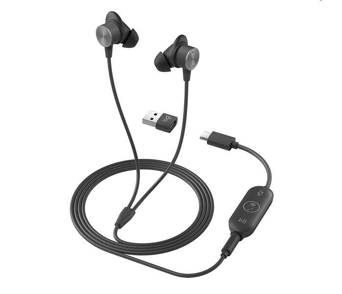 Logitech Zone Wired Earbuds In-ear Headset