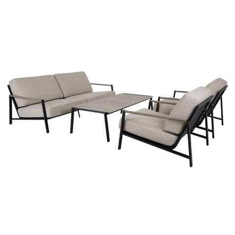 Brafab Soffgrupp Lyra 140x75cm (inkl. 2st Fåtöljer, Soffa)