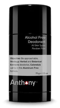Anthony Alcohol Free Deo Stick 70g