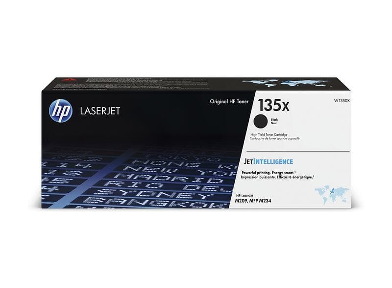 HP 135X (Svart)