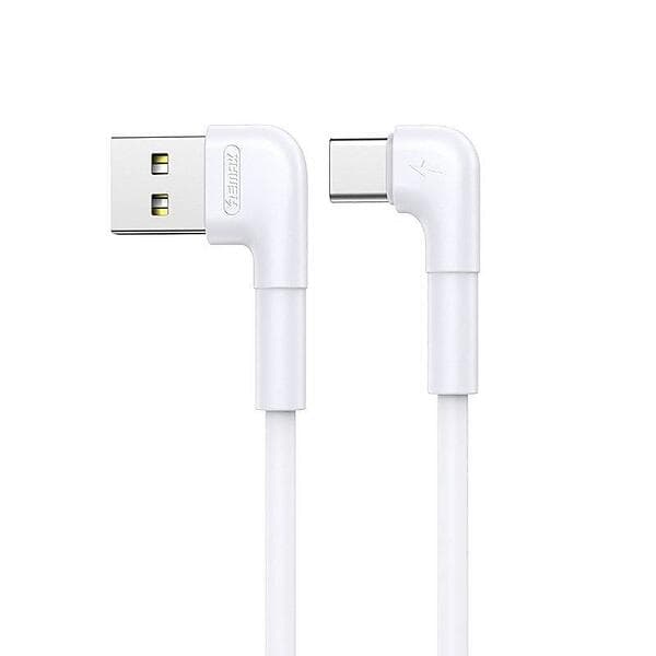 NÖRDIC USB A - USB C (2x angled) 1m