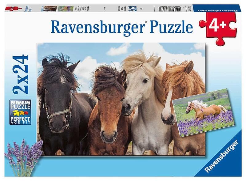 Ravensburger Horse Lovers 2x24 Bitar