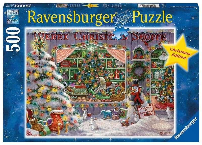 Ravensburger Pussel The Christmas Shop 500 Bitar