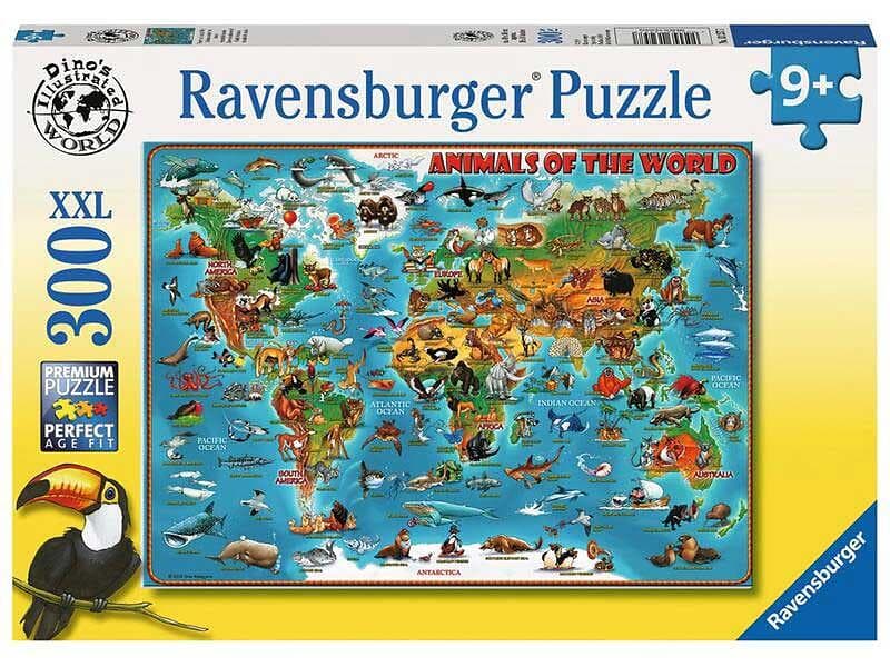 Ravensburger Pussel Animals Of The World 300 Bitar