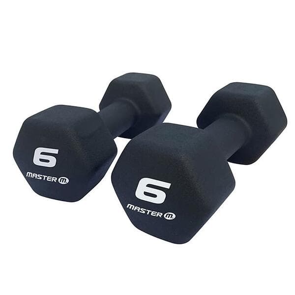 Master Fitness Neoprenhantlar 6kg