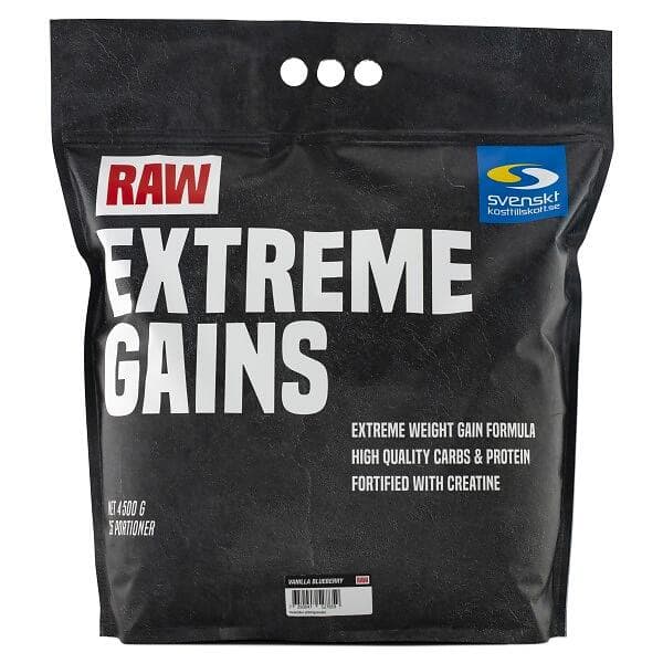 Svenskt Kosttillskott RAW Extreme Gains 4,5kg