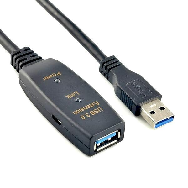 NÖRDIC Active USB A - USB A M-F 3.0 5m