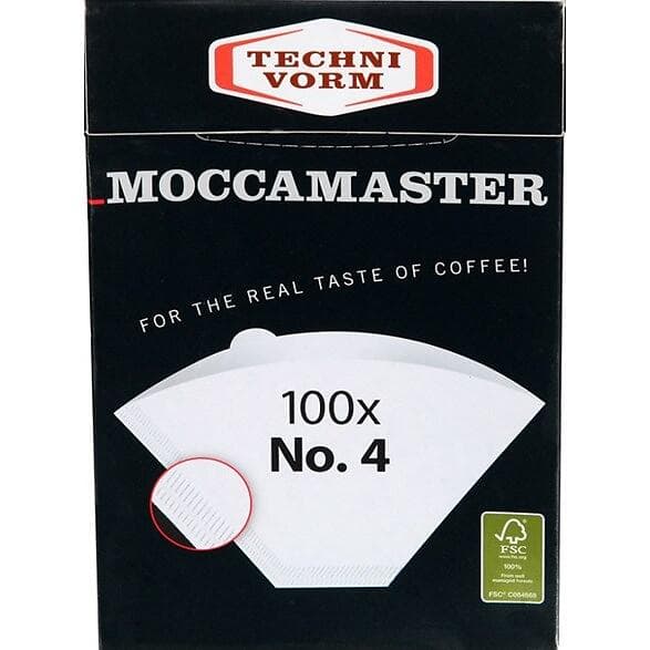 Moccamaster No.4 Kaffefilter 100st