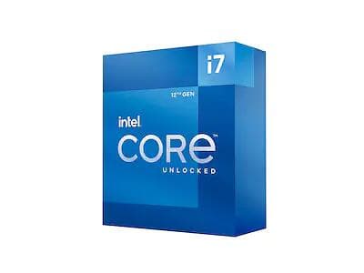 Intel Core i7 12700K 3,6GHz Socket 1700 Box without Cooler