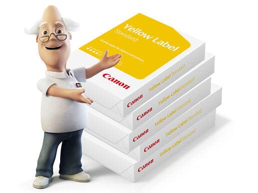 Canon Yellow Label Copy A4 80g 2500 st