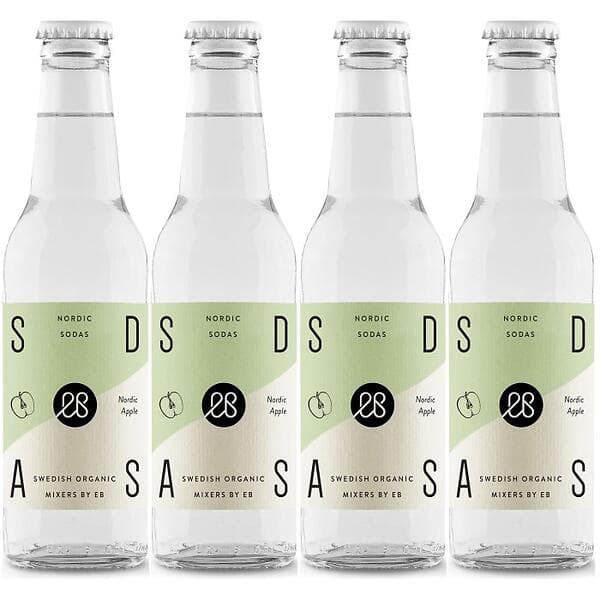 Ekobryggeriet Soda Nordic Apple Glas 0,2l 4-pack