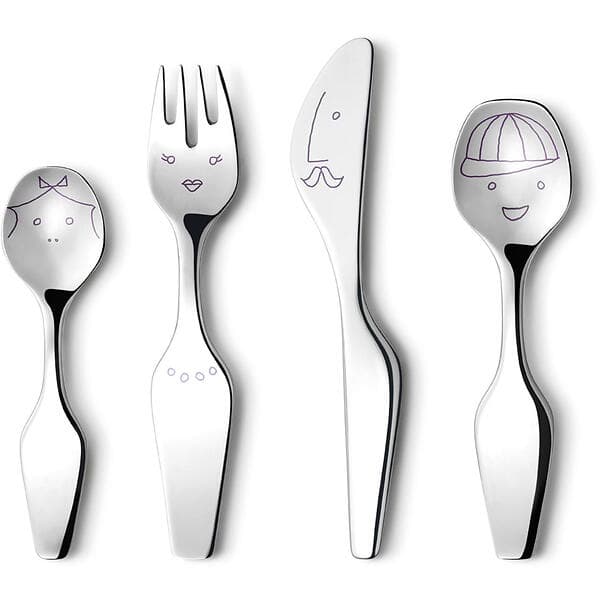 Georg Jensen Alfredo The Twist Familie Bestickset 4 Delar