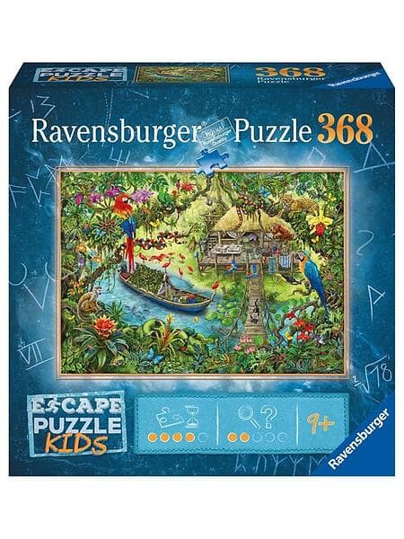 Ravensburger Escape Kids Jungle Pussel 368 Bitar