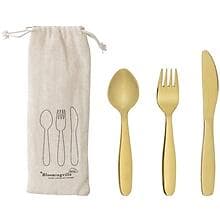 Bloomingville Gold Bestickset 3 Delar