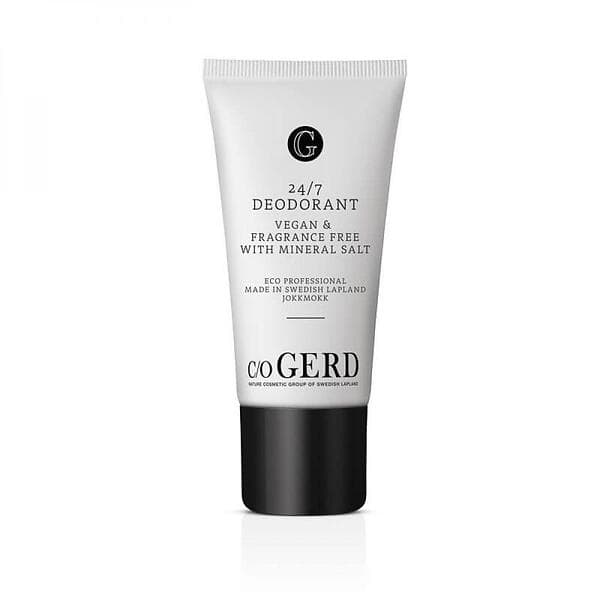 c/o GERD 24/7 Deodorant Neutral Vegan & Fragrance Free with Mineral Salt Tub 60 ml