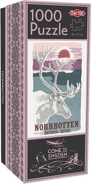 Tactic Norrbotten Pussel 1000 Bitar