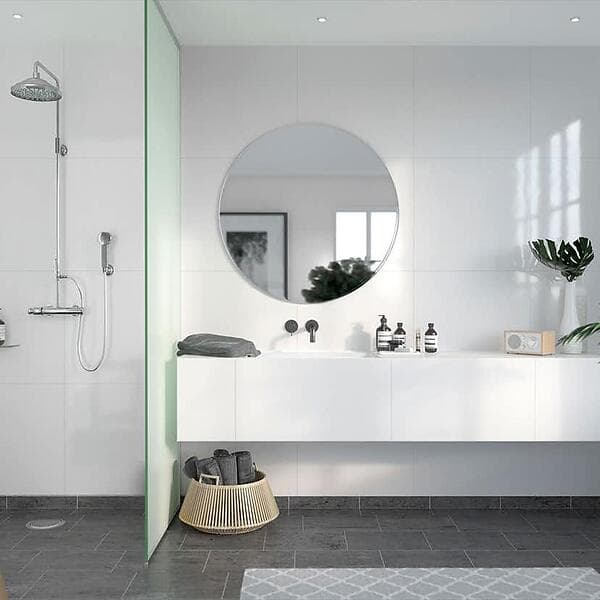 Fibo Våtrumsskiva Athen White 5091-M6060 HG 62x240cm