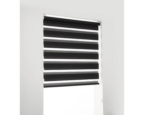 Hasta Home Day & Night Rullgardin 130x160cm (Svart)