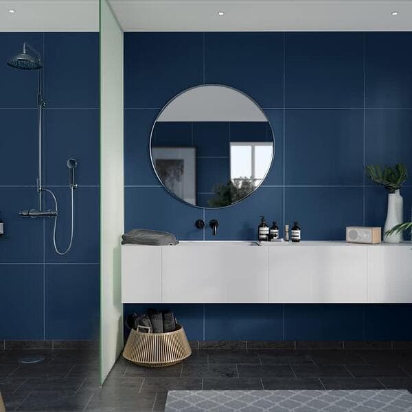 Fibo Våtrumsskiva Smokey Blue 5230-M6060 EM 62x240cm