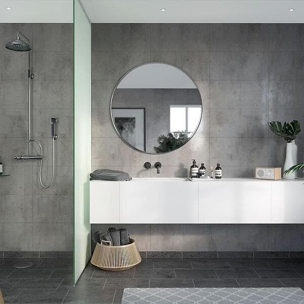 Fibo Våtrumsskiva Lentini Grey 8053-M6030 STN 62x240cm